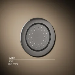 Round 27-nozzle single-function body spray, 1.0 gpm^Kohler Outlet