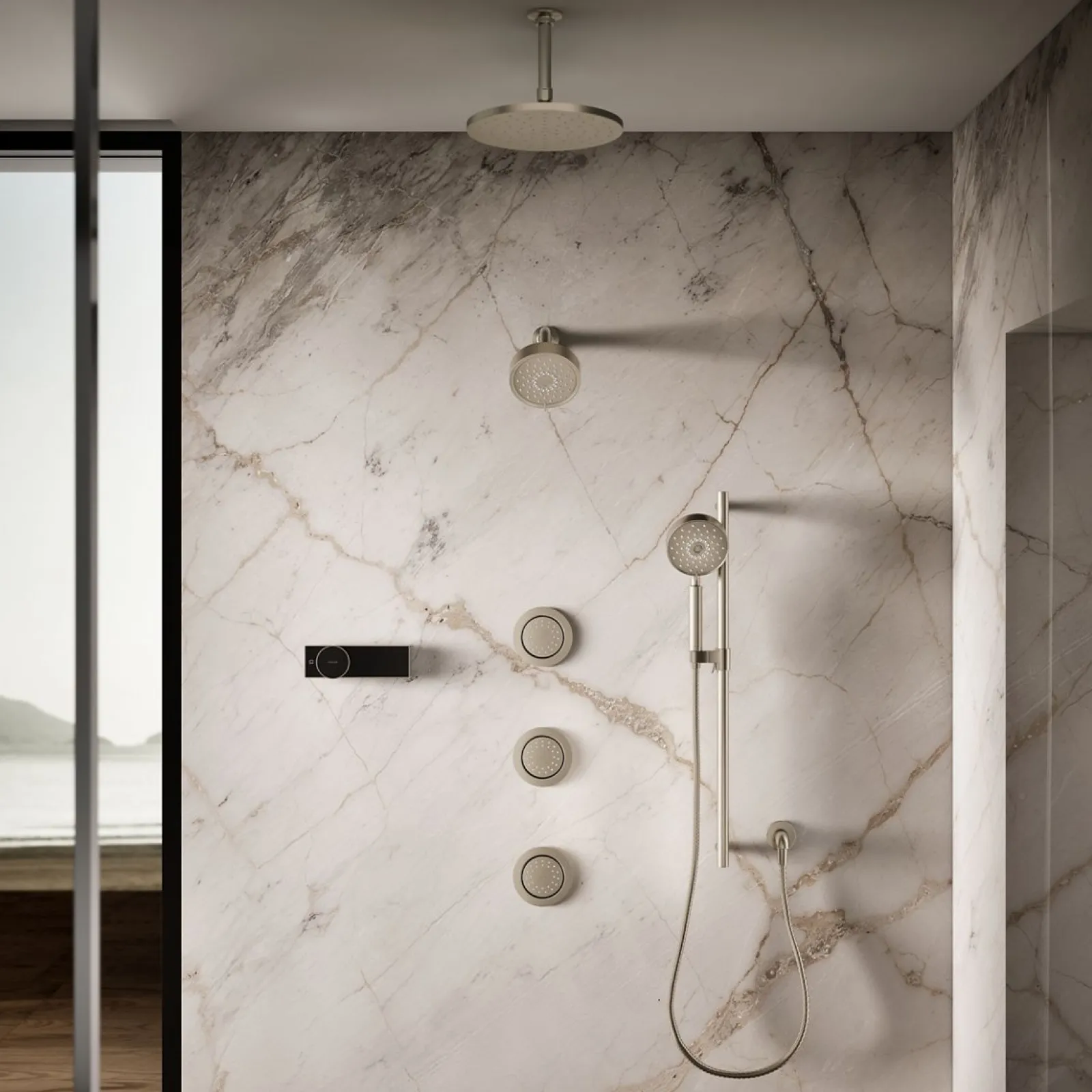 Round 27-nozzle single-function body spray, 1.0 gpm^Kohler Outlet