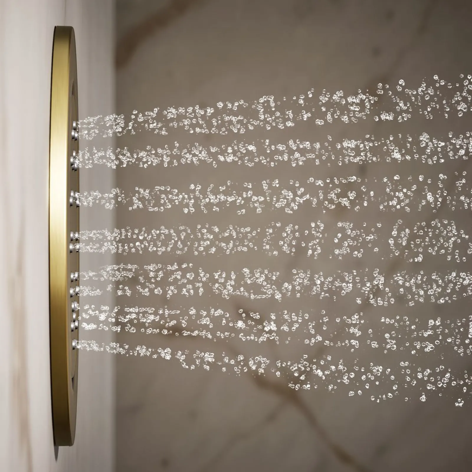 Round 27-nozzle single-function body spray, 1.0 gpm^Kohler Outlet