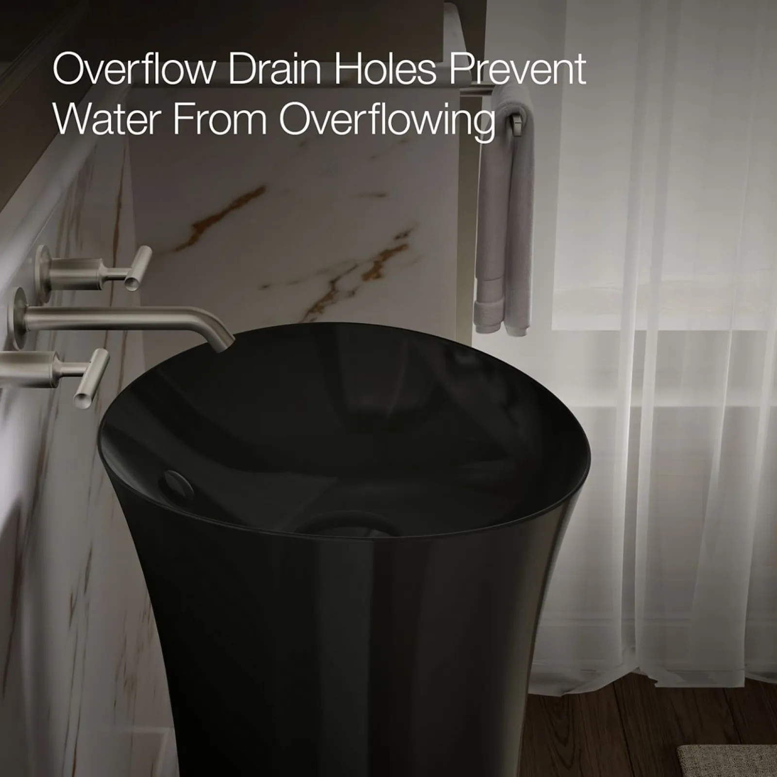 16" round pedestal bathroom sink^Kohler Clearance