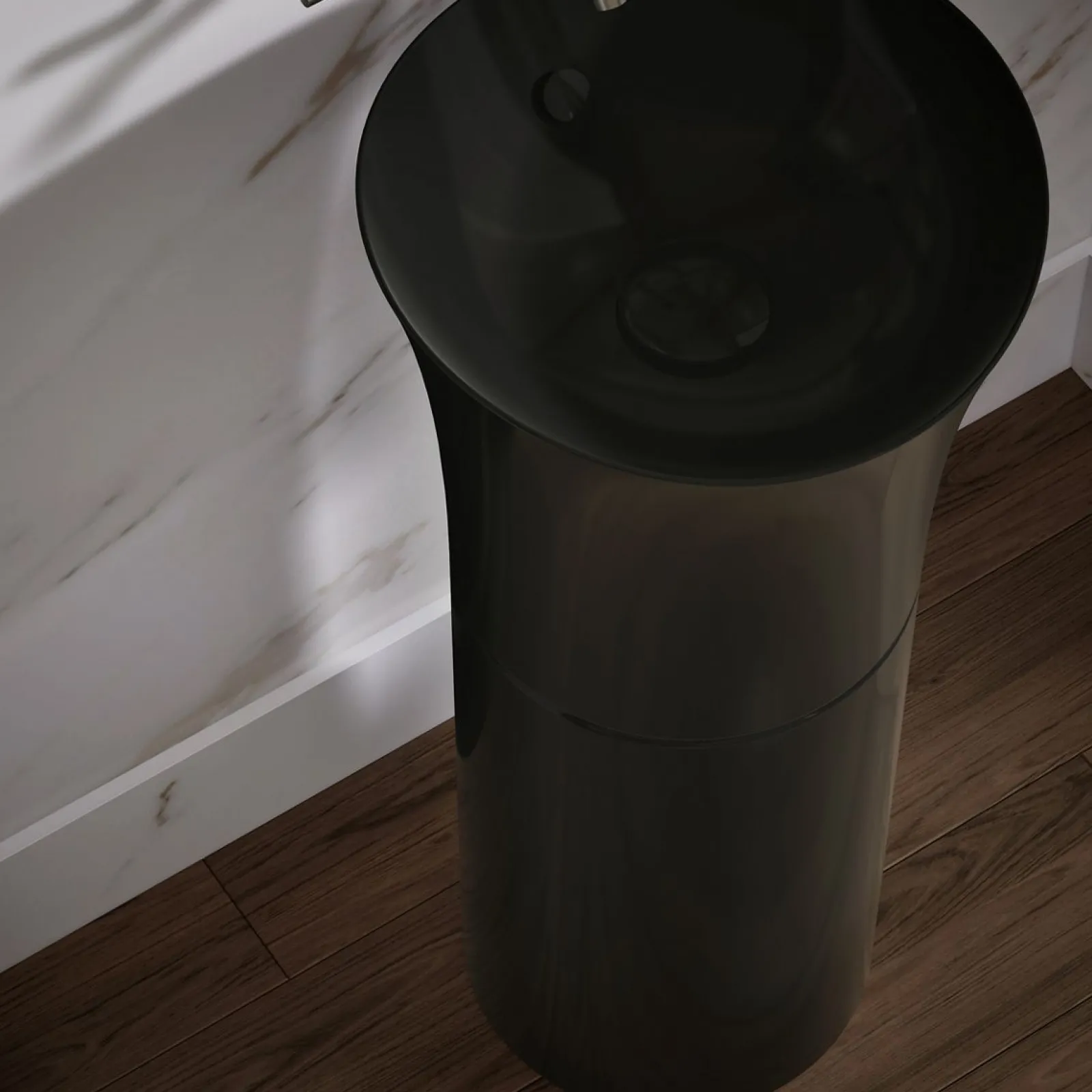 16" round pedestal bathroom sink^Kohler Clearance
