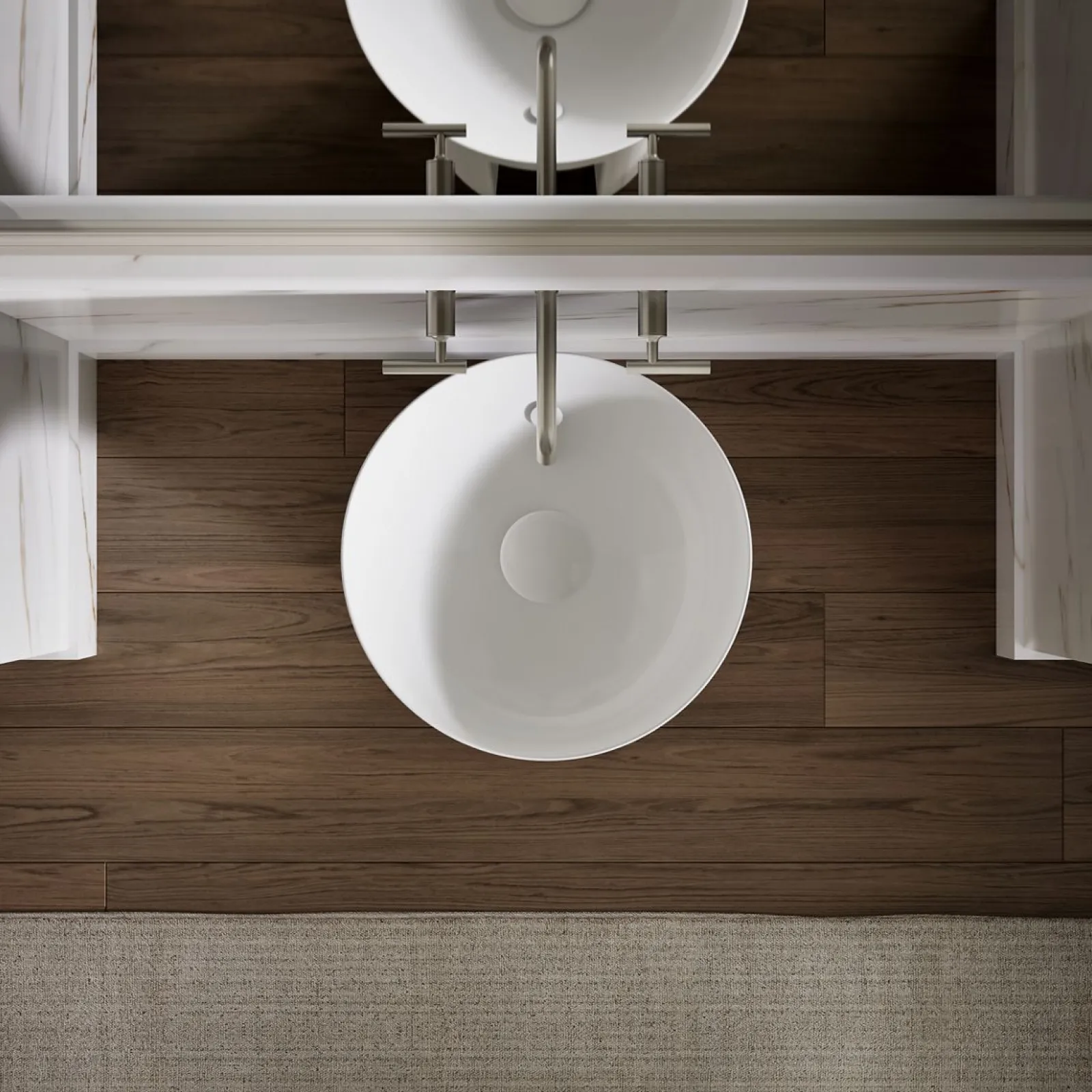 16" round pedestal bathroom sink^Kohler Clearance