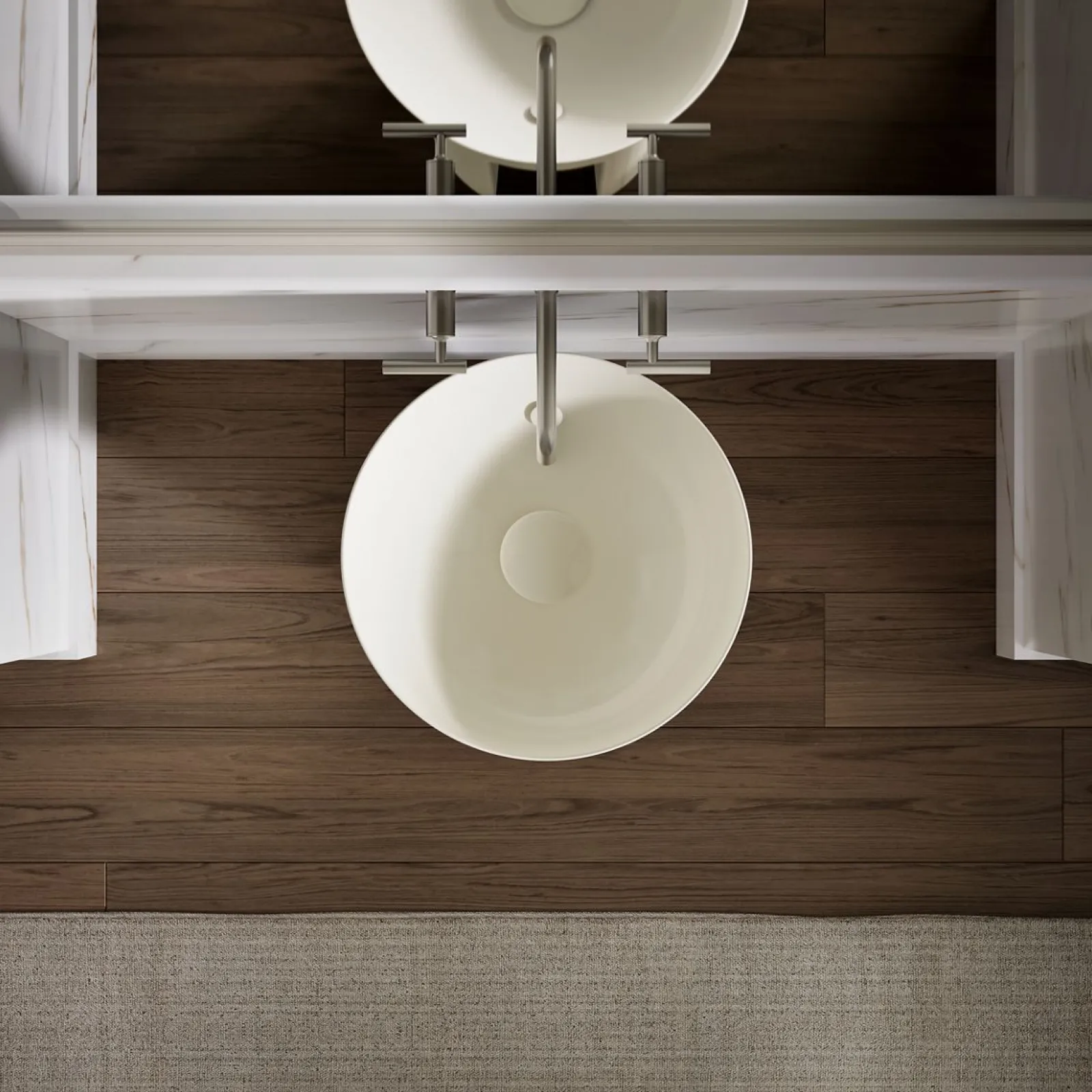 16" round pedestal bathroom sink^Kohler Clearance