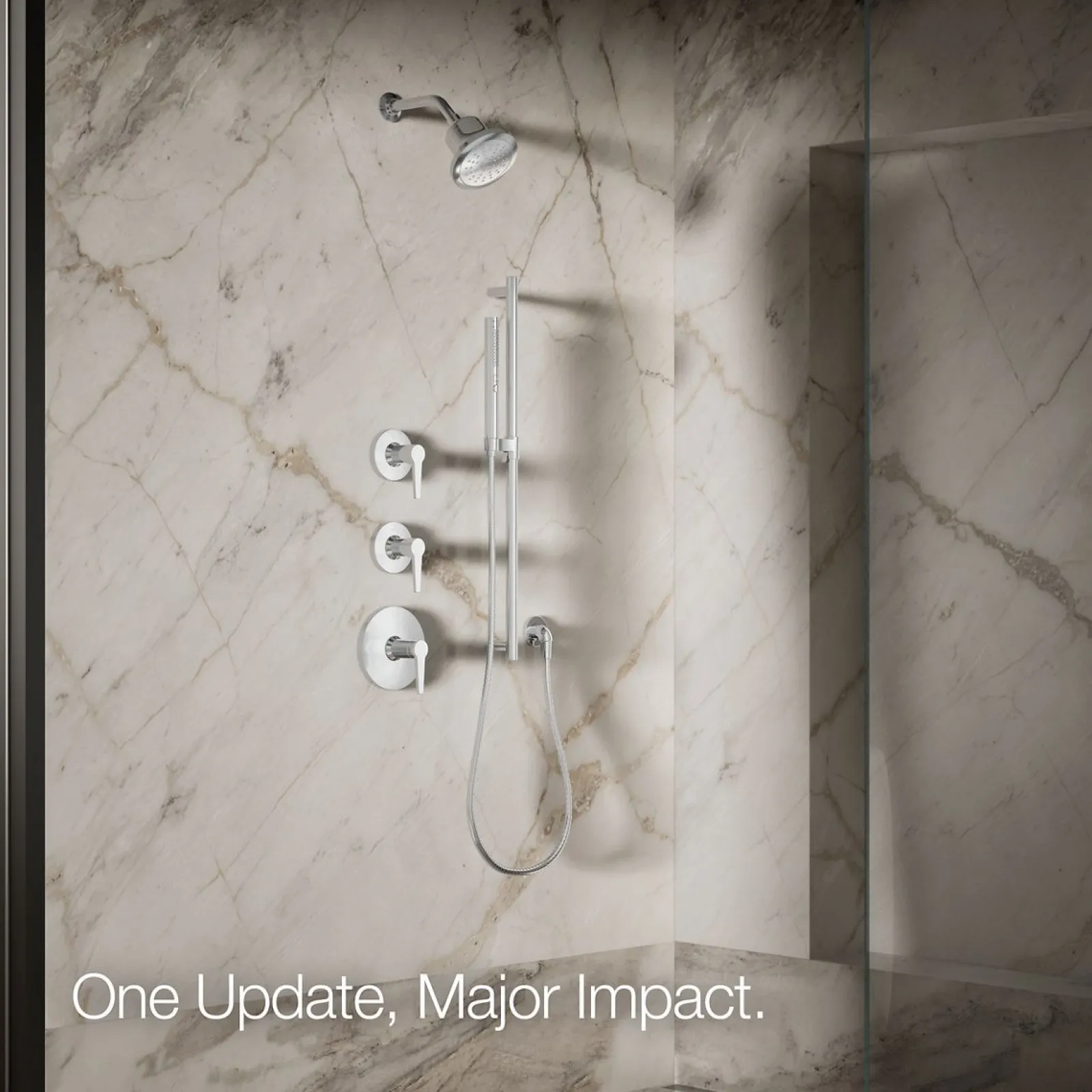 Round single-function filtered showerhead, 1.75 gpm^Kohler