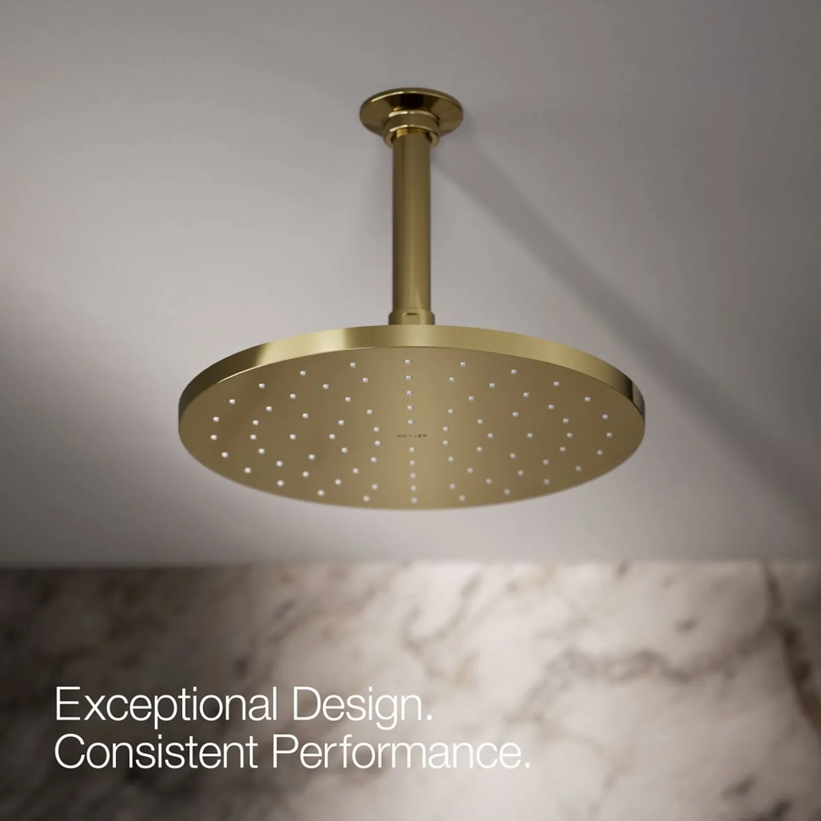 Round 10" single-function rainhead, 2.5 gpm^Kohler Sale