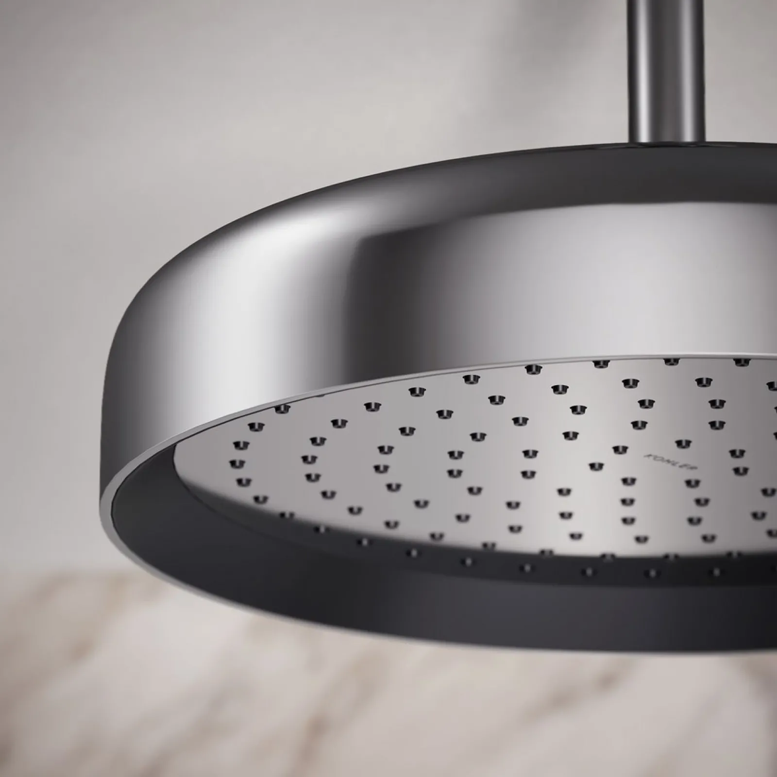 Round 12" single-function rainhead, 2.5 gpm^Kohler Hot