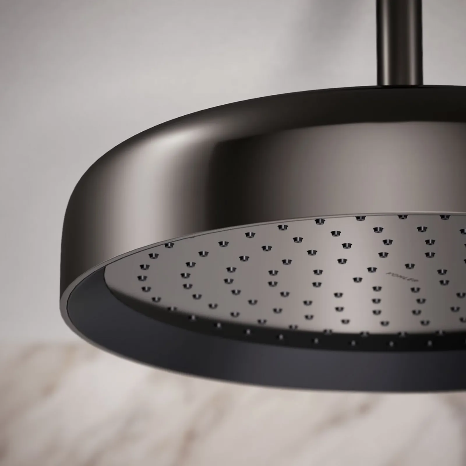 Round 12" single-function rainhead, 2.5 gpm^Kohler Hot