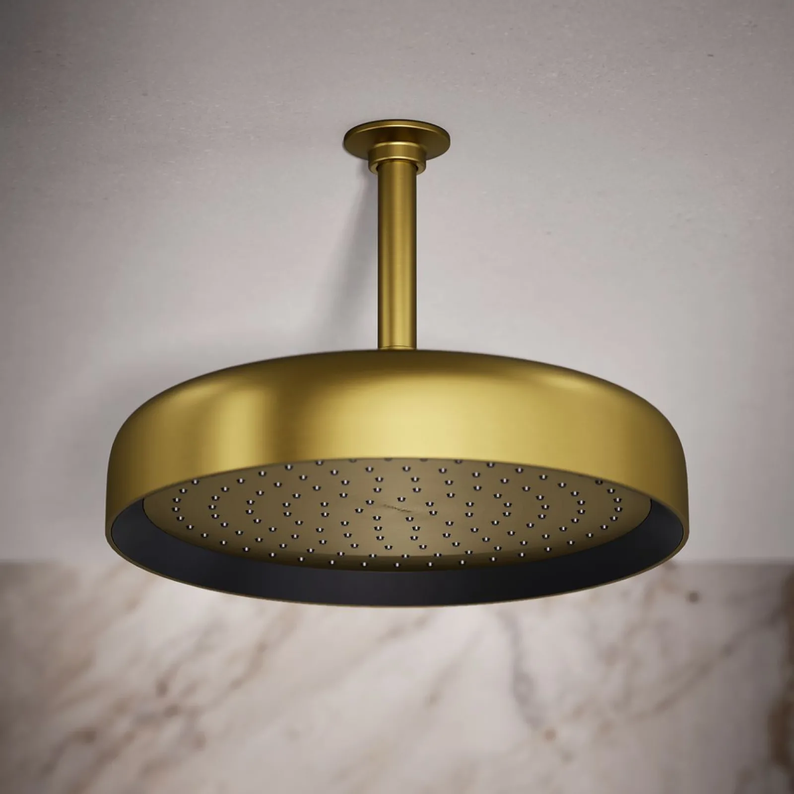Round 12" single-function rainhead, 2.5 gpm^Kohler Hot