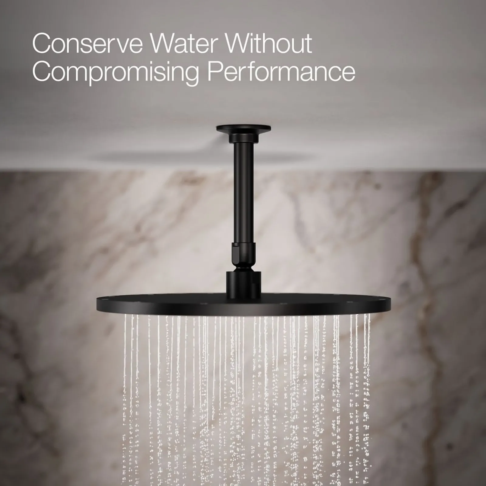 Round 12" single-function rainhead, 2.5 gpm^Kohler Online