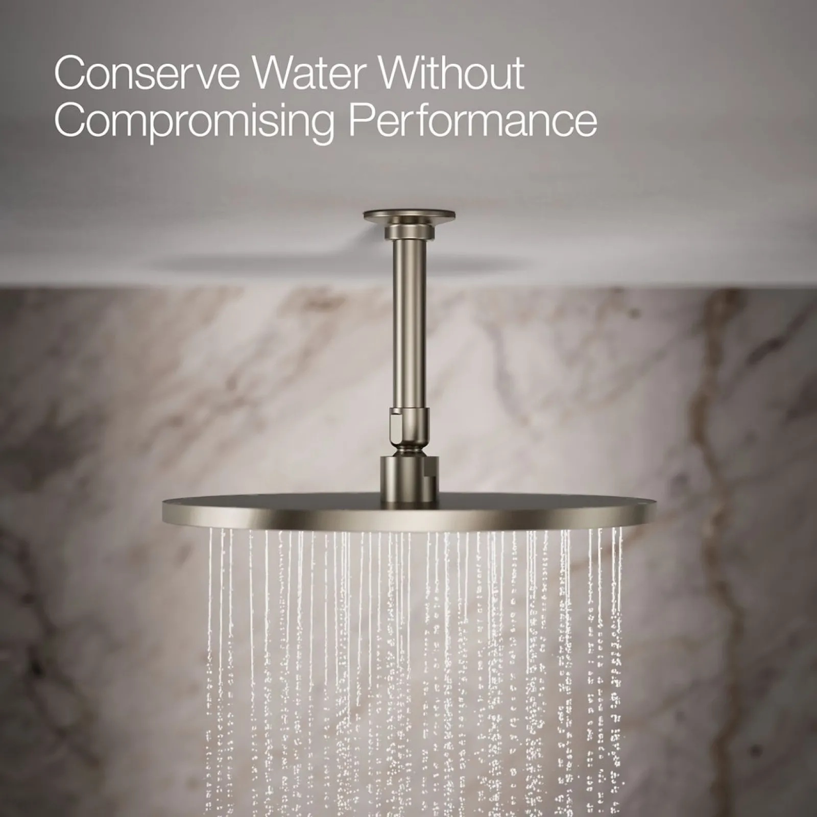 Round 12" single-function rainhead, 2.5 gpm^Kohler Online