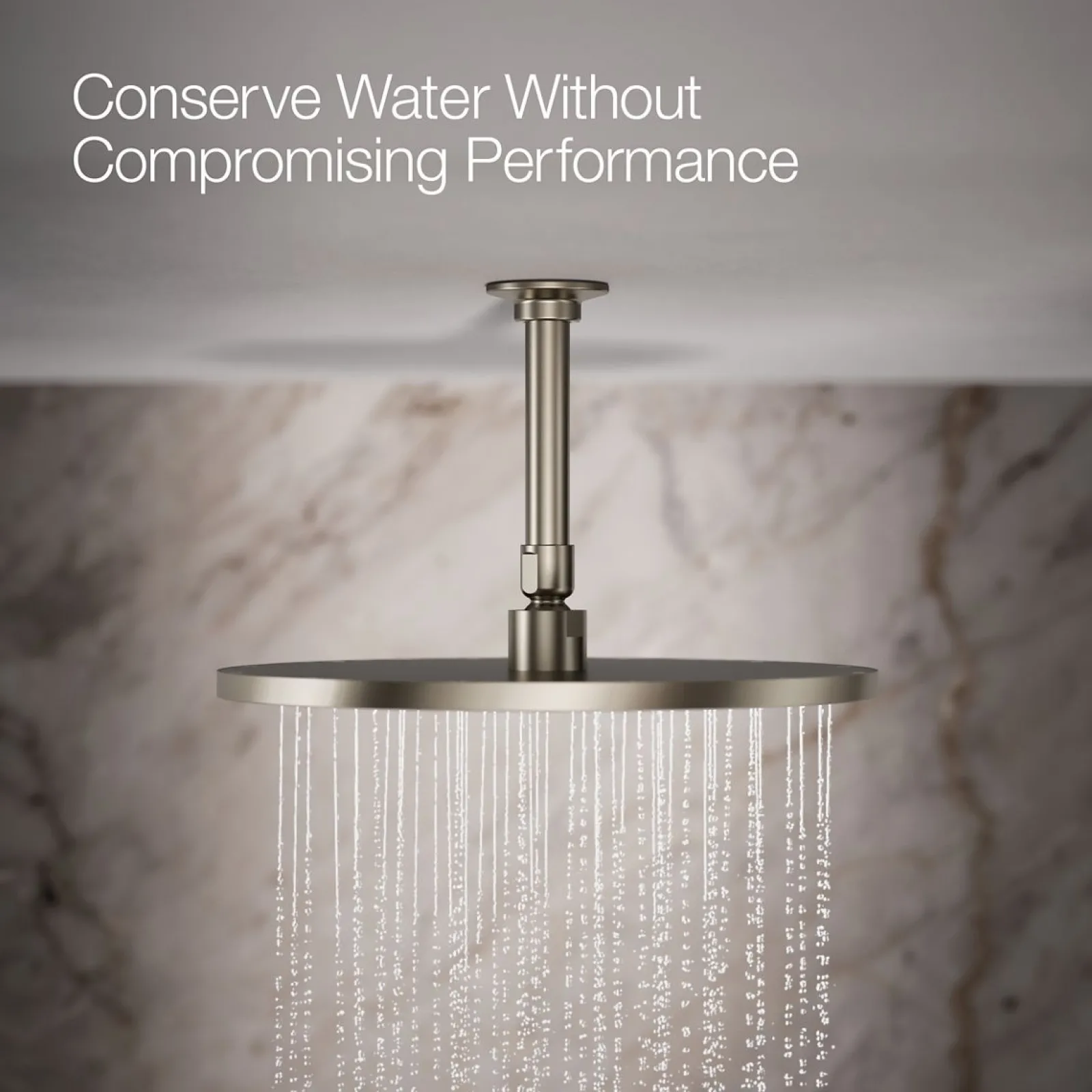 Round 12" single-function rainhead, 2.5 gpm^Kohler Online