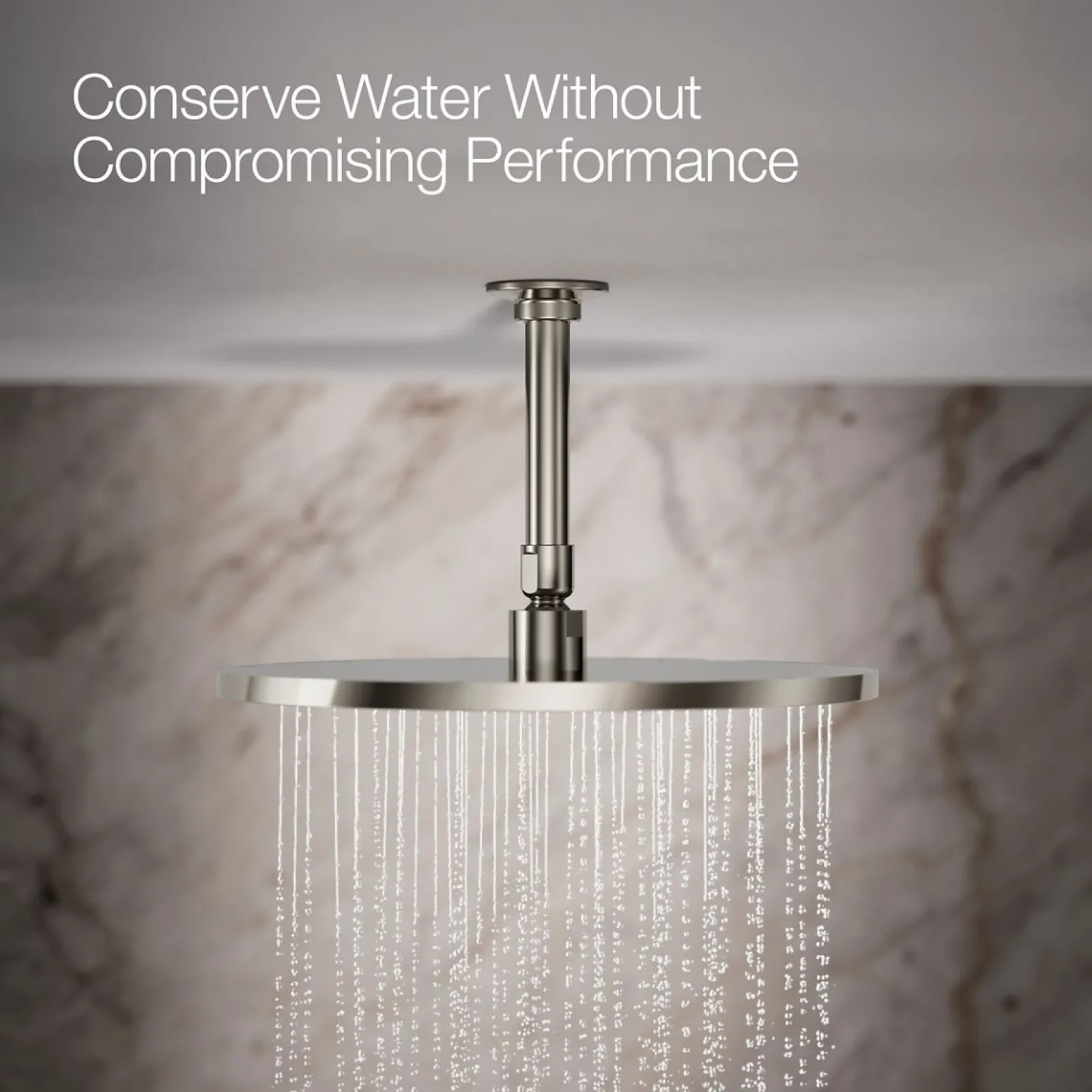 Round 12" single-function rainhead, 2.5 gpm^Kohler Online
