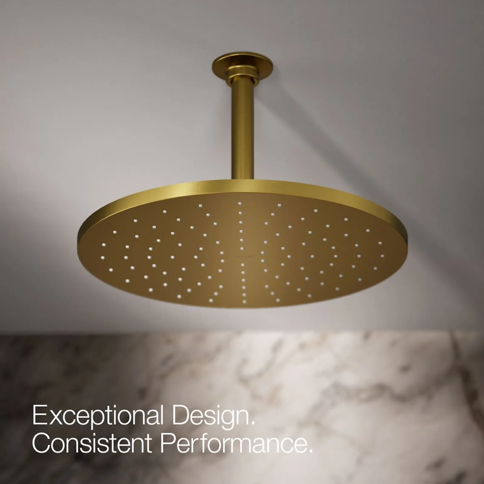 Round 12" single-function rainhead, 2.5 gpm^Kohler Online