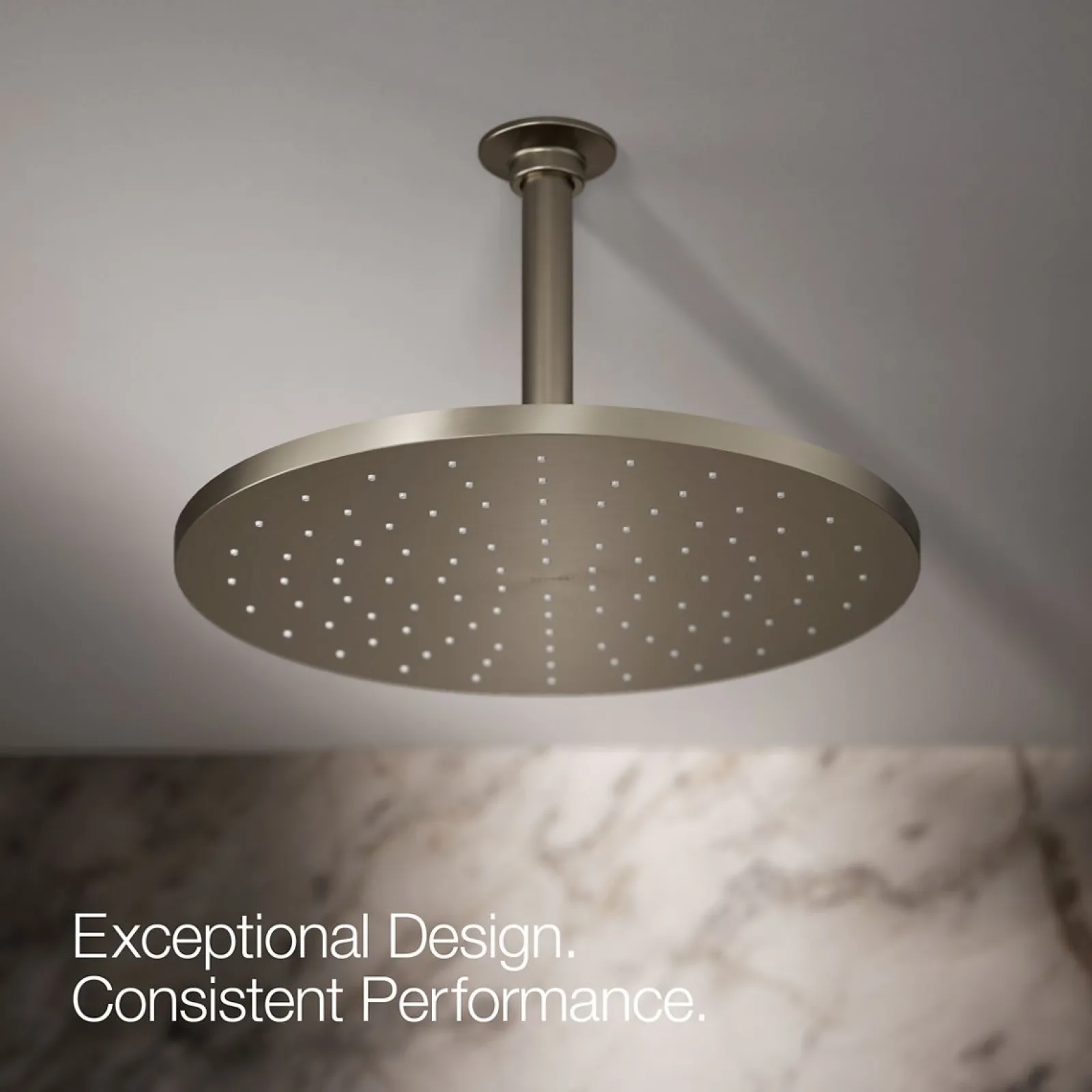 Round 12" single-function rainhead, 2.5 gpm^Kohler Online