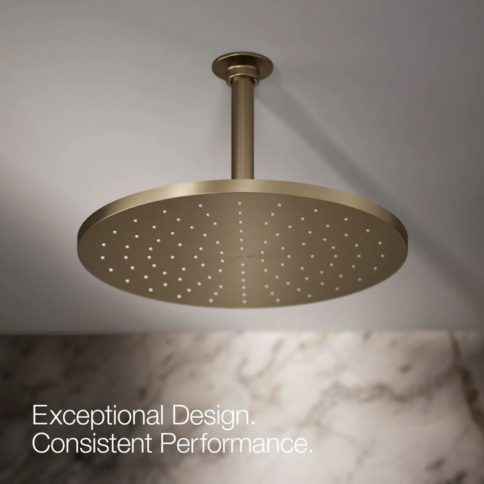 Round 12" single-function rainhead, 2.5 gpm^Kohler Online