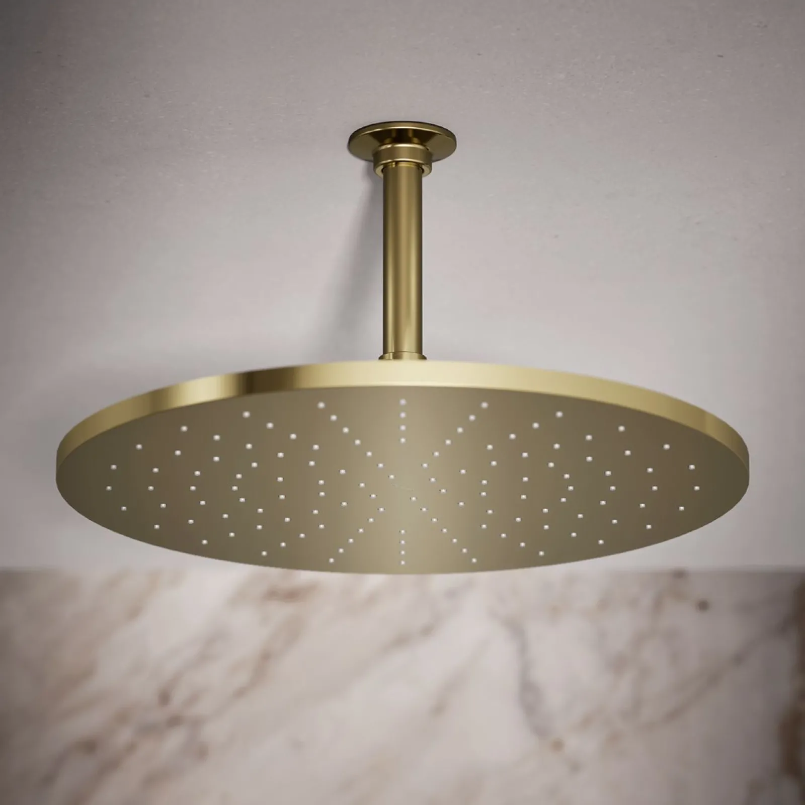 Round 14” single-function rainhead, 2.5 gpm^Kohler