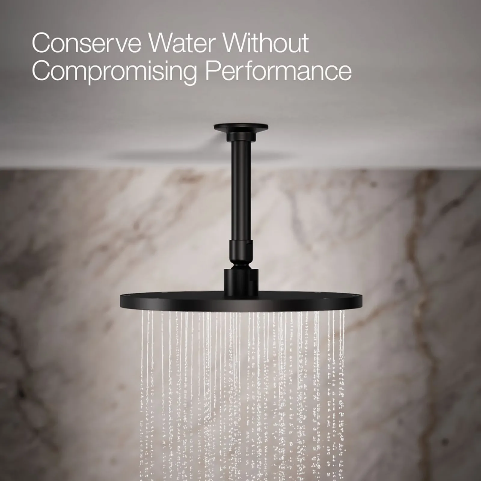 Round 10" single-function rainhead, 1.75 gpm^Kohler