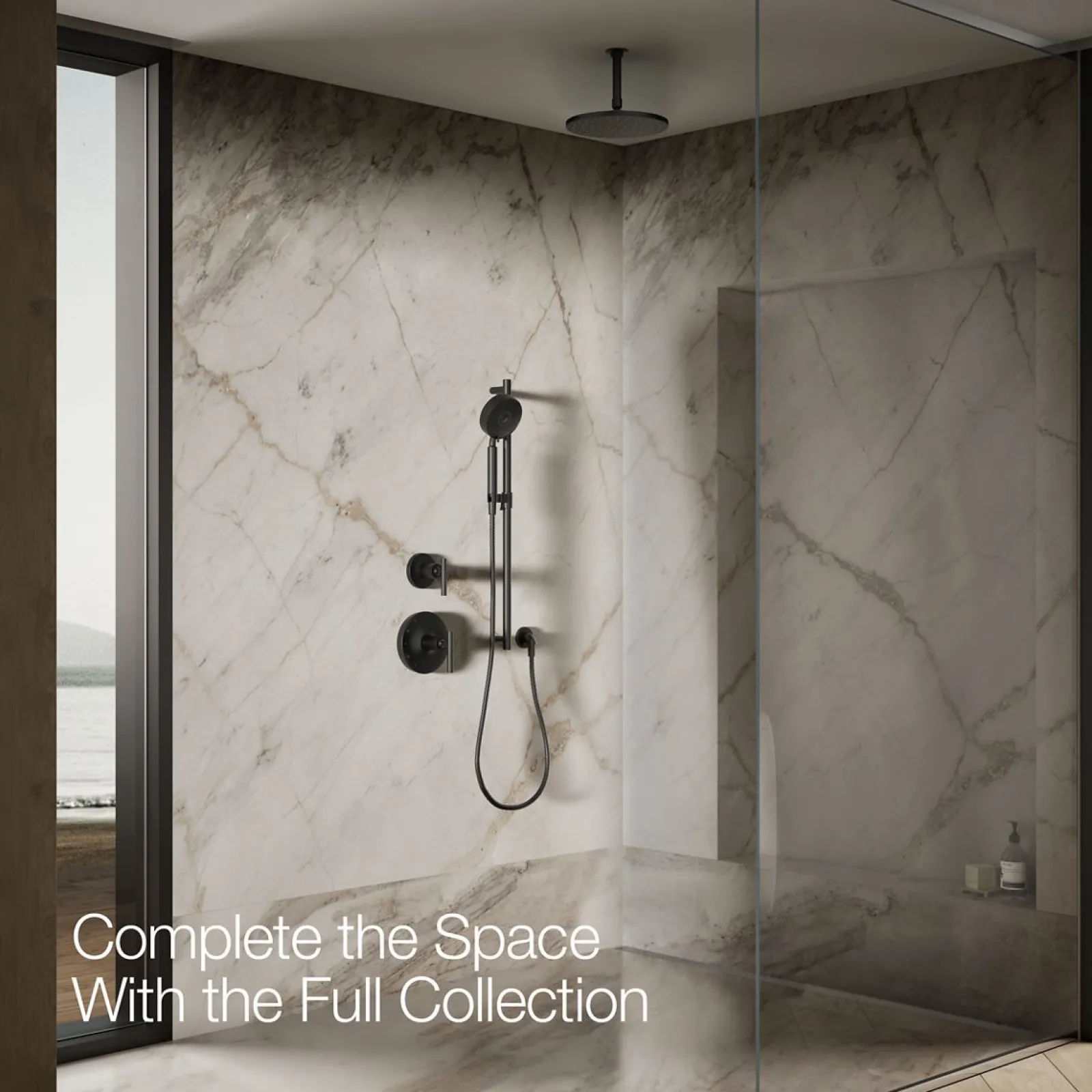 Round 10" single-function rainhead, 1.75 gpm^Kohler