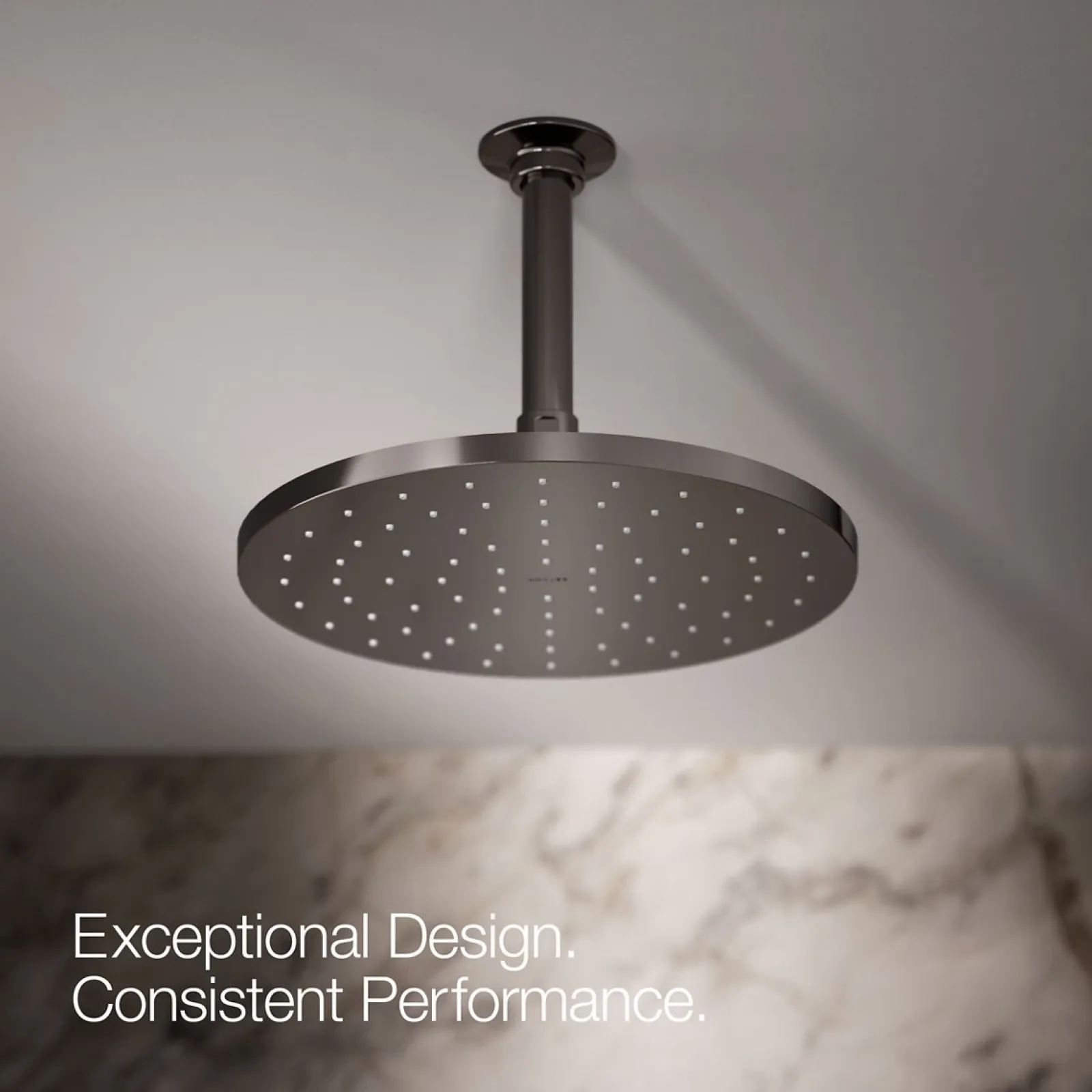 Round 10" single-function rainhead, 1.75 gpm^Kohler