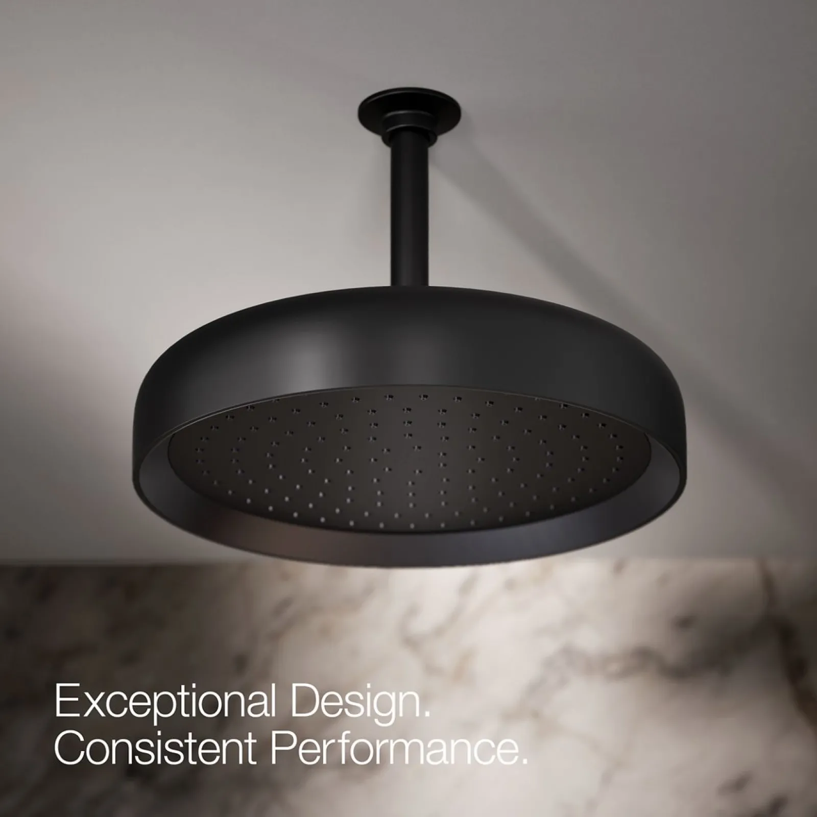 Round 12" single-function rainhead, 1.75 gpm^Kohler Hot