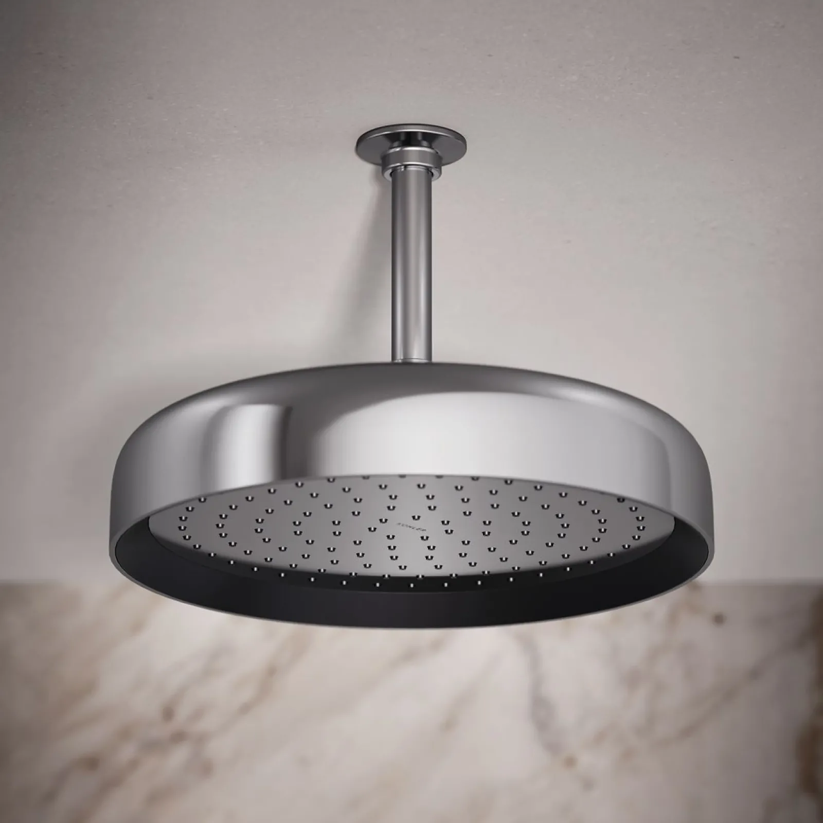 Round 12" single-function rainhead, 1.75 gpm^Kohler Hot