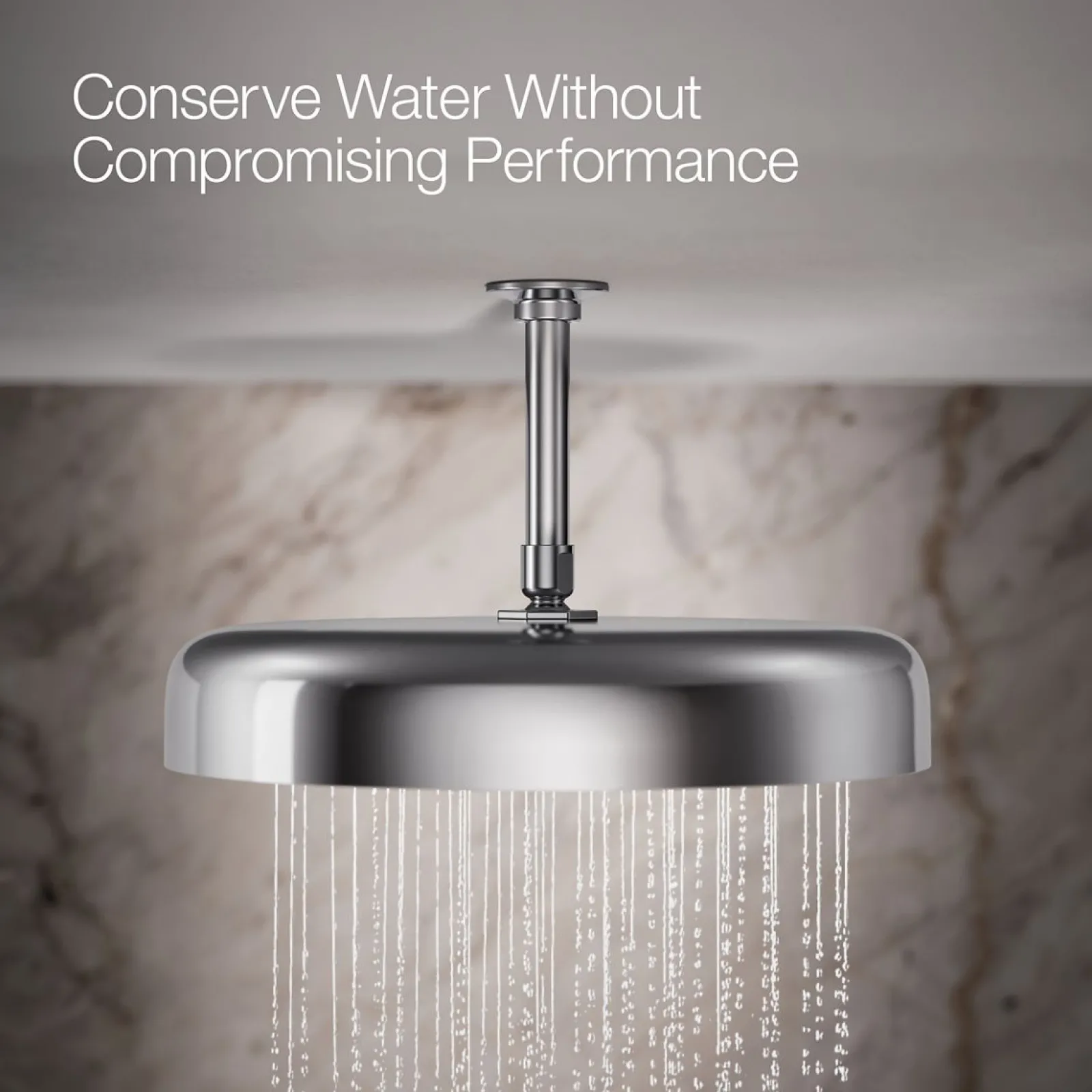 Round 14" single-function rainhead, 2.5 gpm^Kohler Online