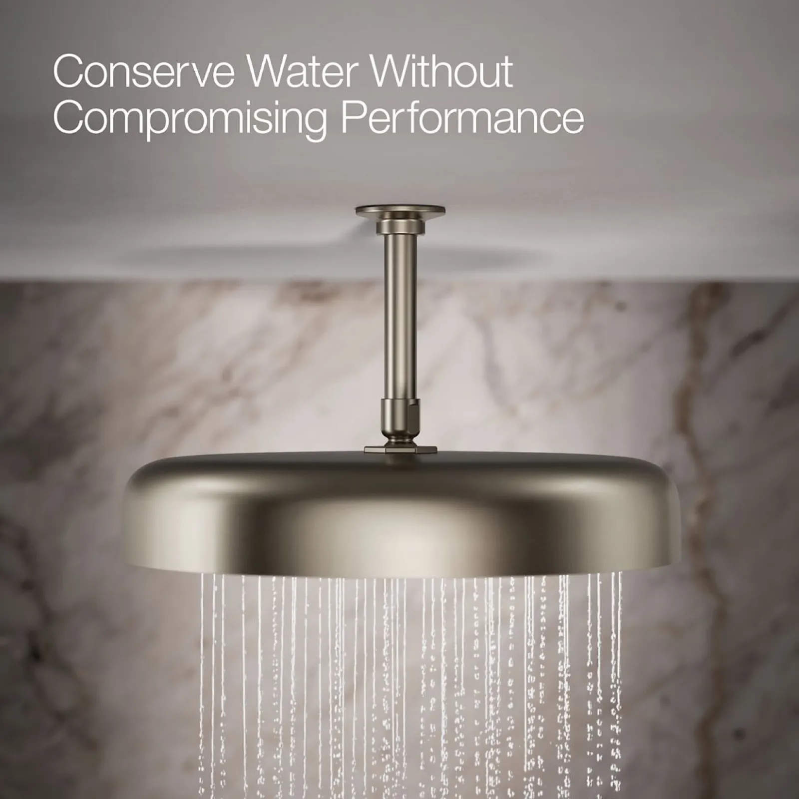Round 14" single-function rainhead, 2.5 gpm^Kohler Online