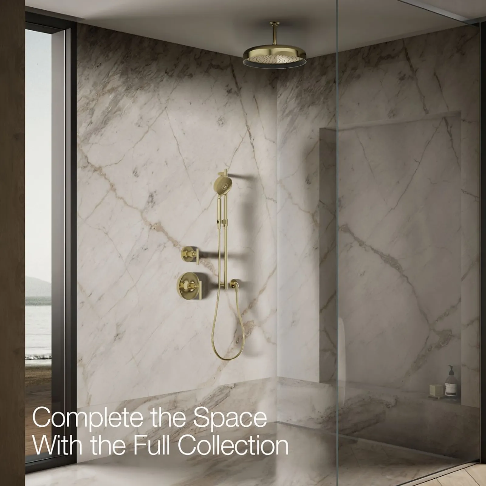 Round 14" single-function rainhead, 2.5 gpm^Kohler Online