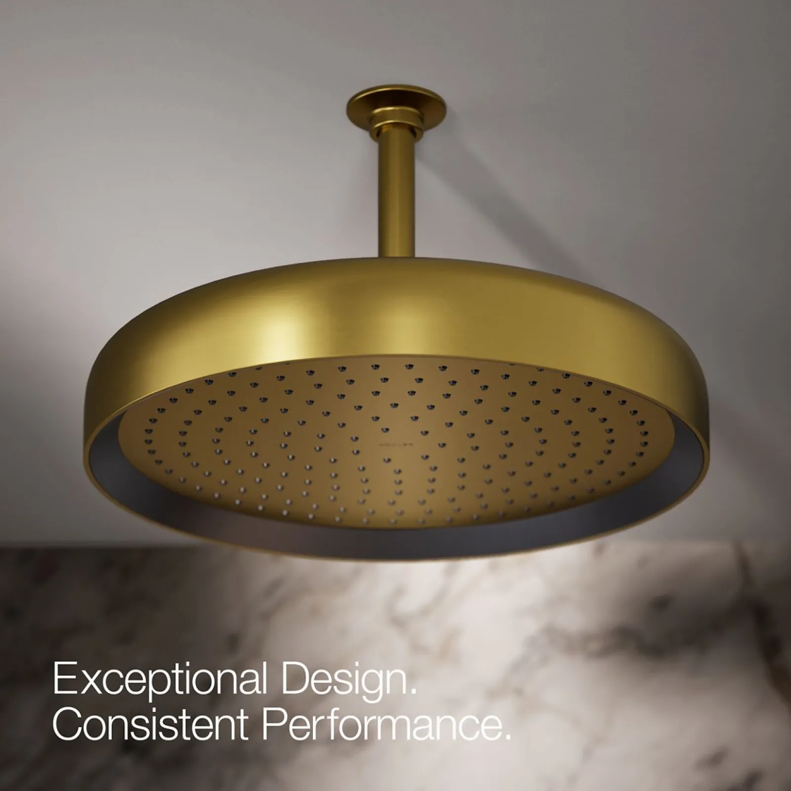 Round 14" single-function rainhead, 2.5 gpm^Kohler Online