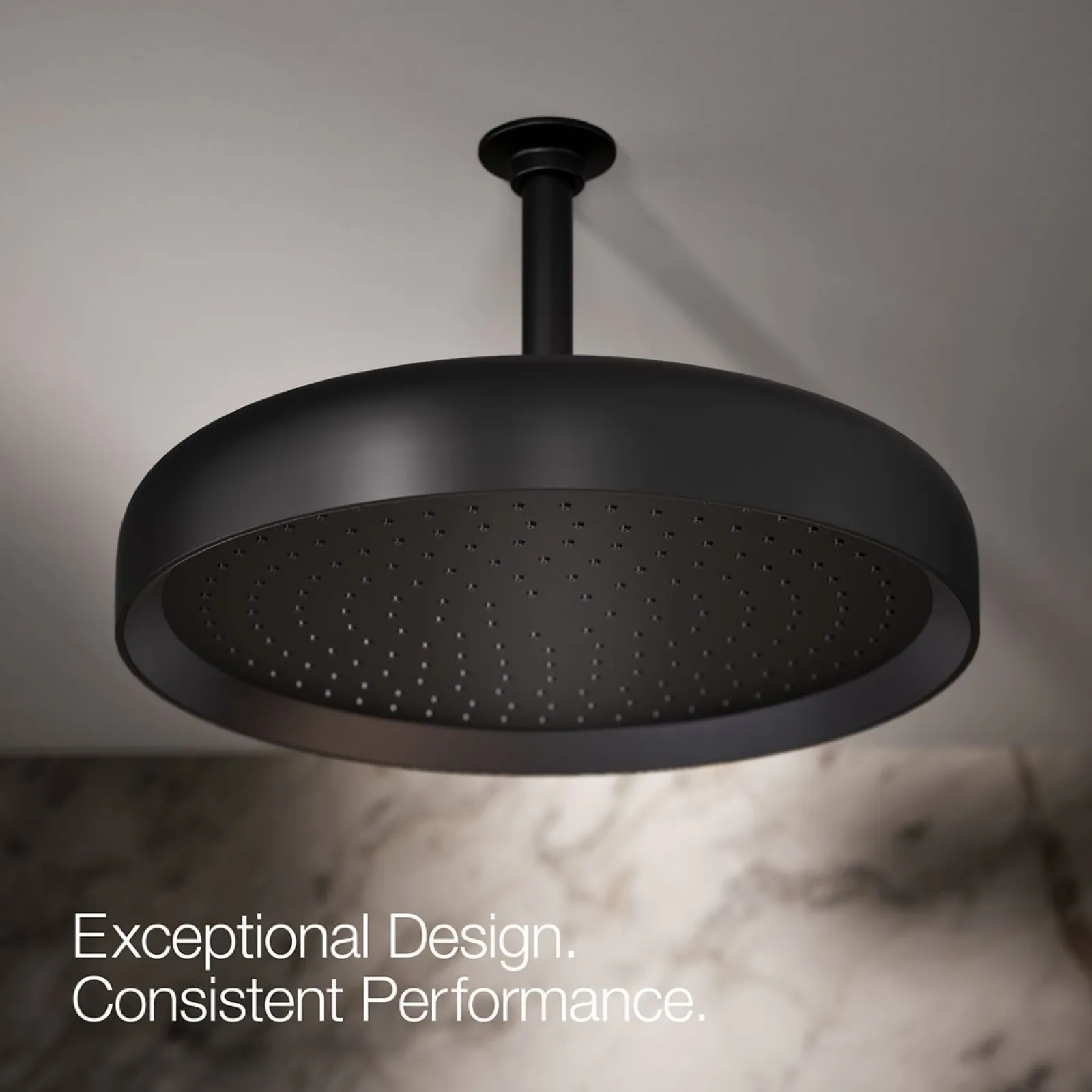 Round 14" single-function rainhead, 2.5 gpm^Kohler Online