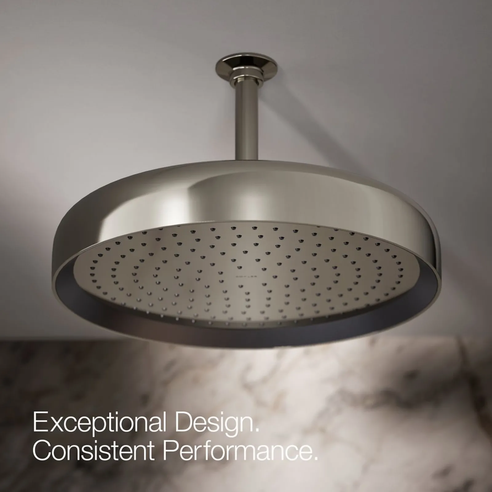 Round 14" single-function rainhead, 2.5 gpm^Kohler Online