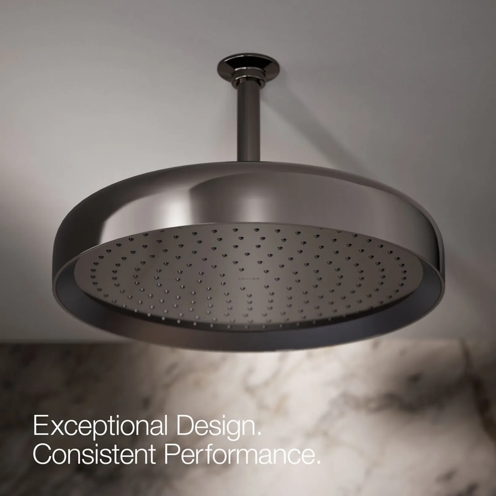Round 14" single-function rainhead, 2.5 gpm^Kohler Online