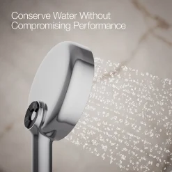 Round three-function handshower, 1.75 gpm^Kohler Hot