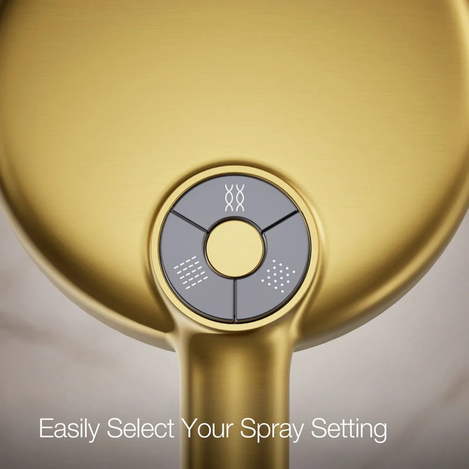 Round three-function handshower, 1.75 gpm^Kohler Hot