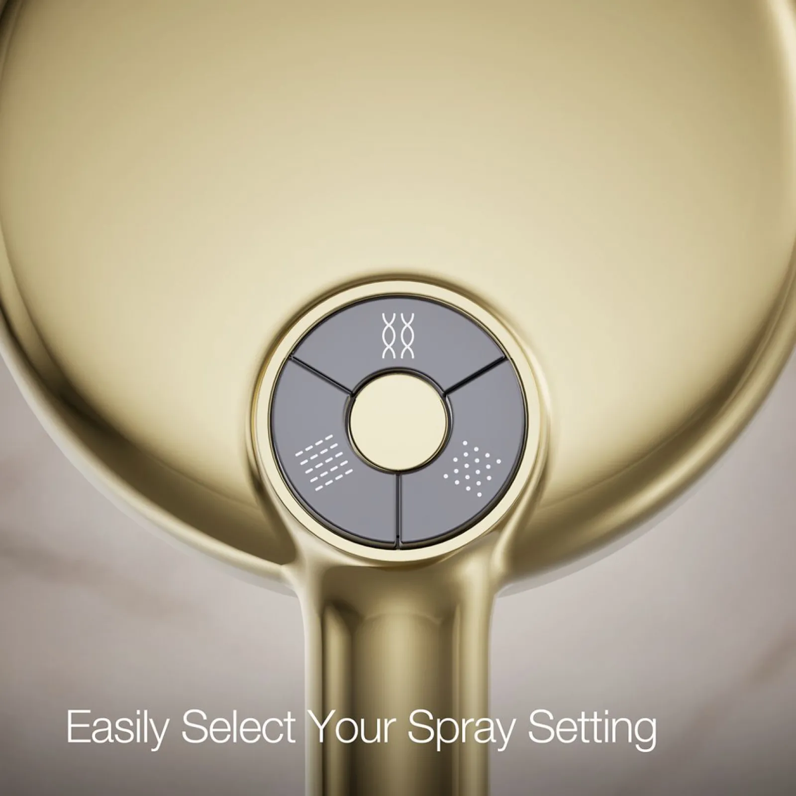 Round three-function handshower, 1.75 gpm^Kohler Hot