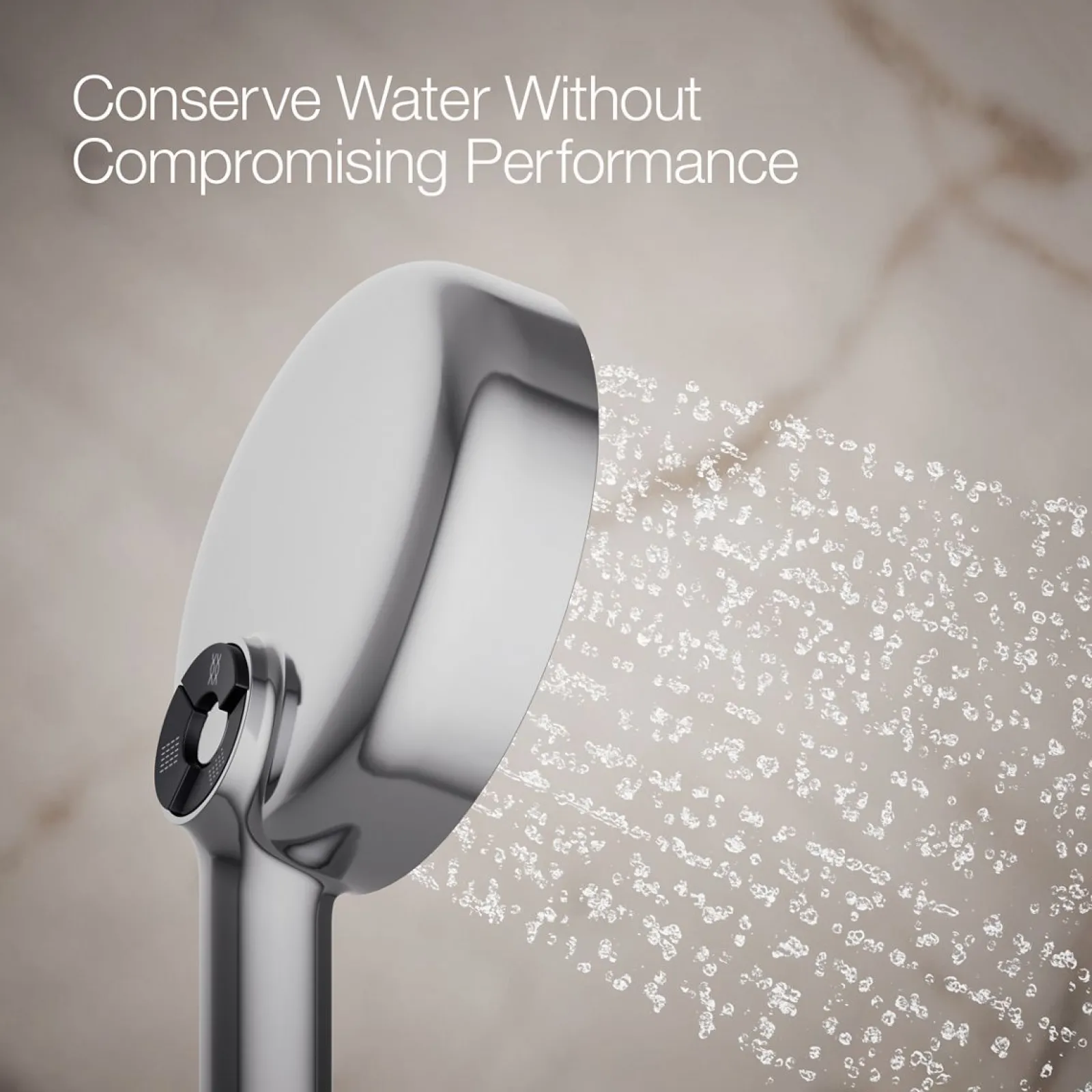 Round three-function handshower, 2.5 gpm^Kohler New