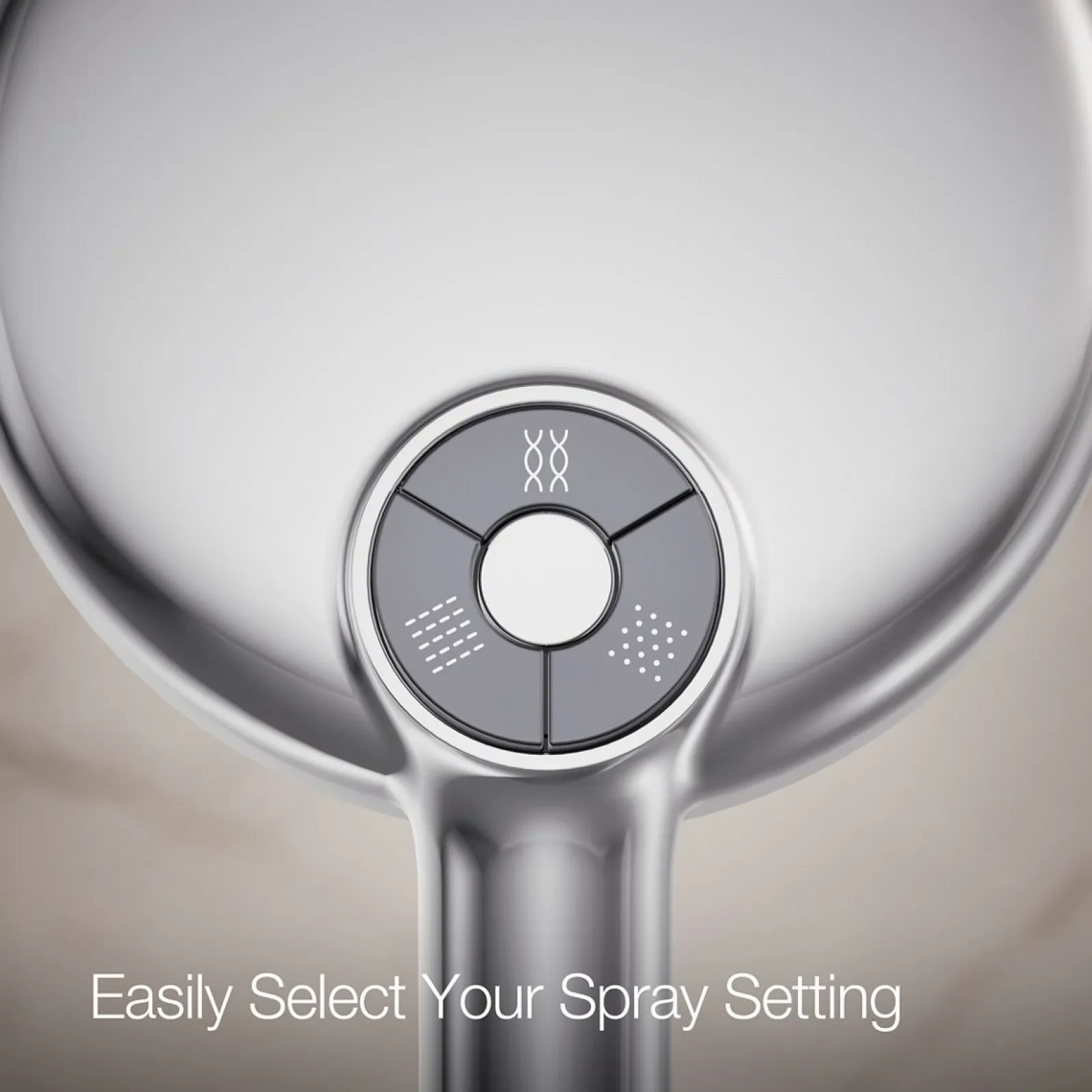 Round three-function handshower, 2.5 gpm^Kohler New