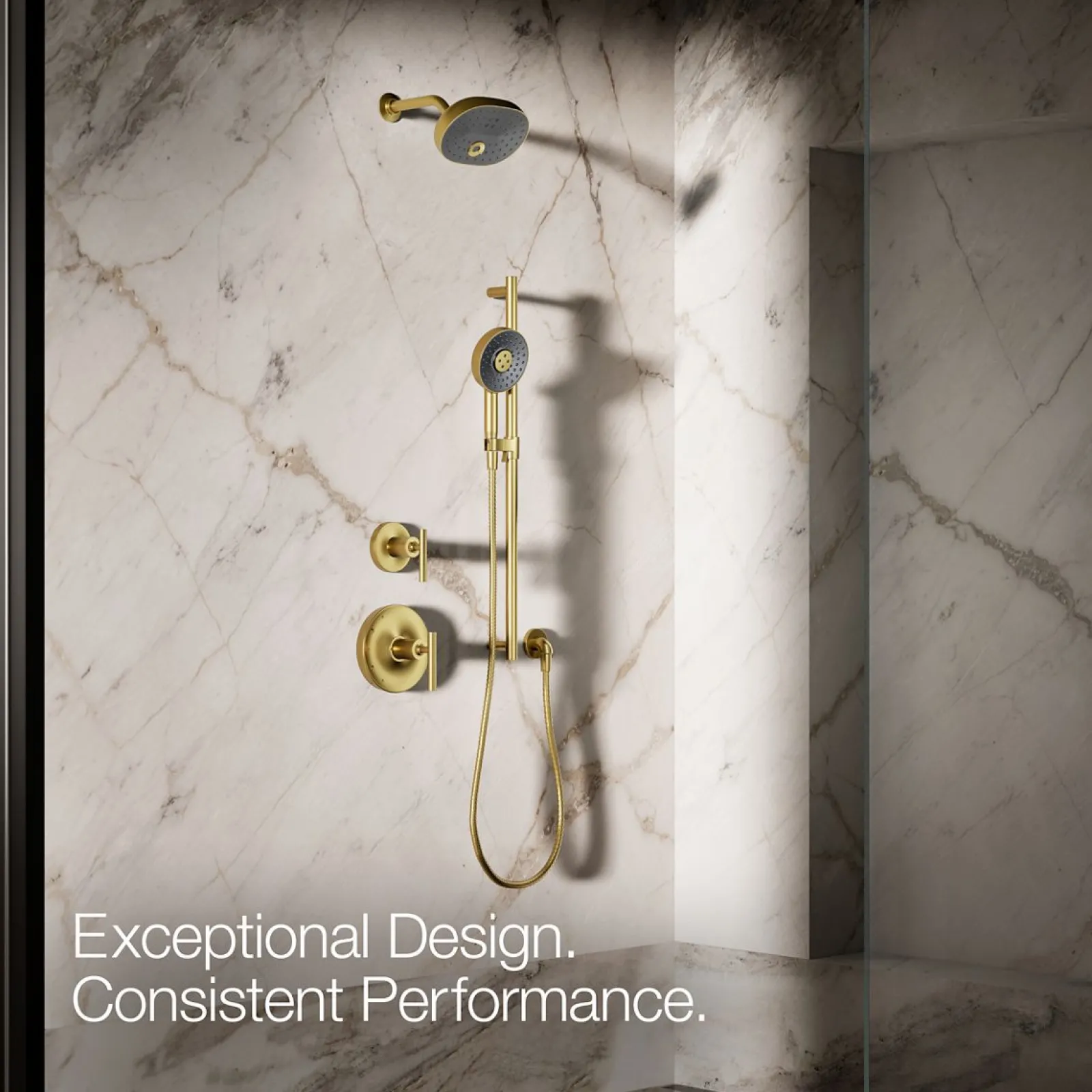Round three-function handshower, 2.5 gpm^Kohler New