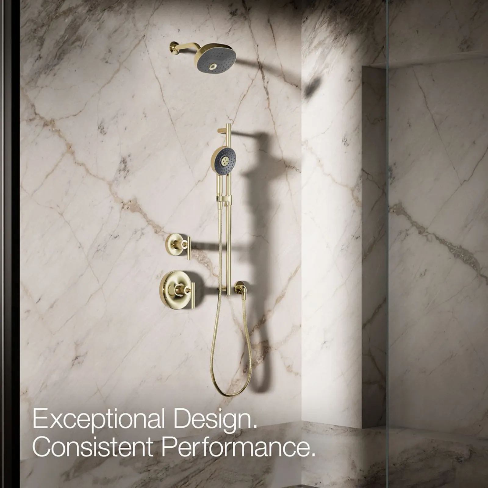 Round three-function handshower, 2.5 gpm^Kohler New
