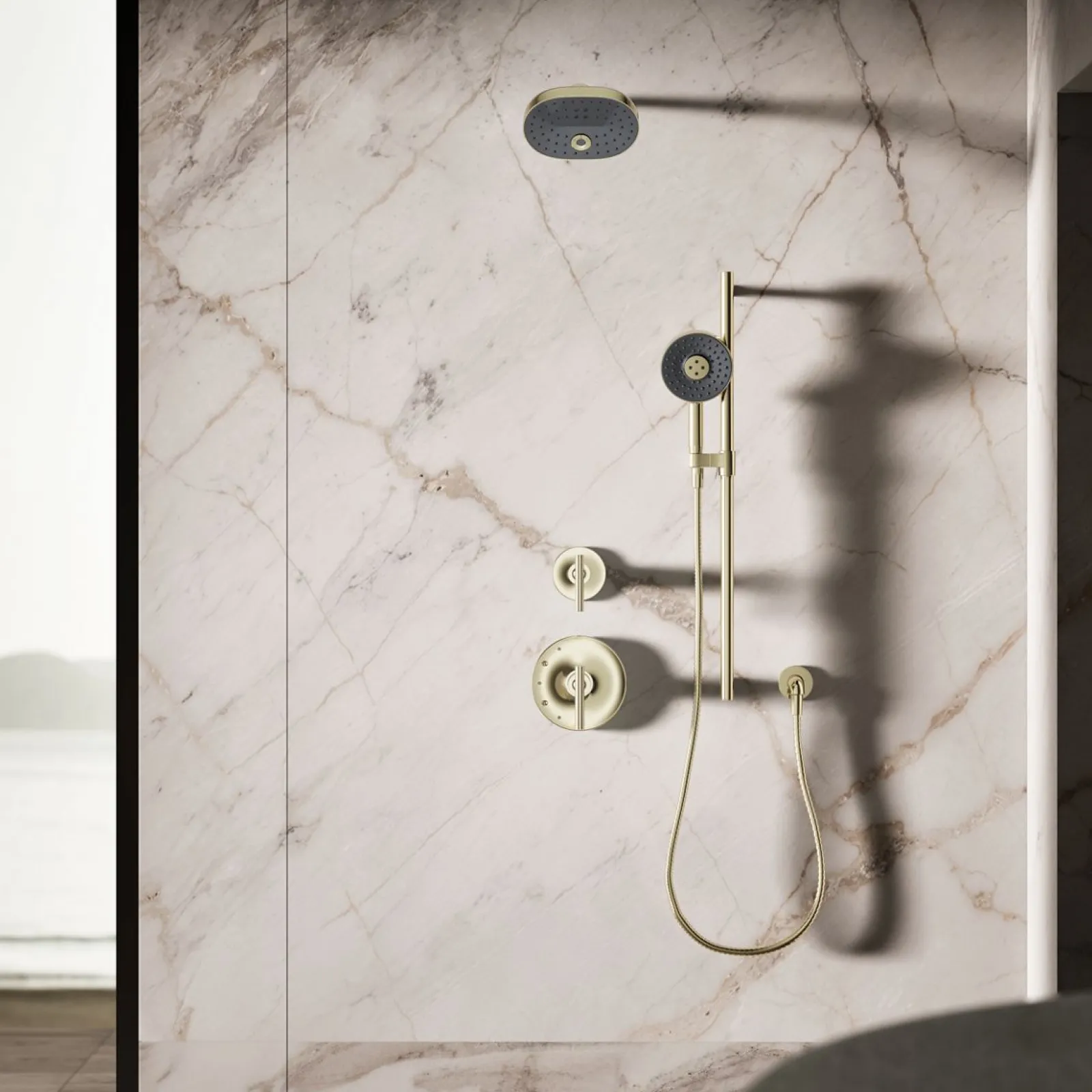 Round three-function handshower, 2.5 gpm^Kohler New