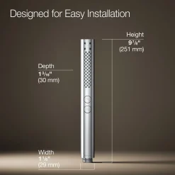 Round two-function handshower, 2.5 gpm^Kohler Online