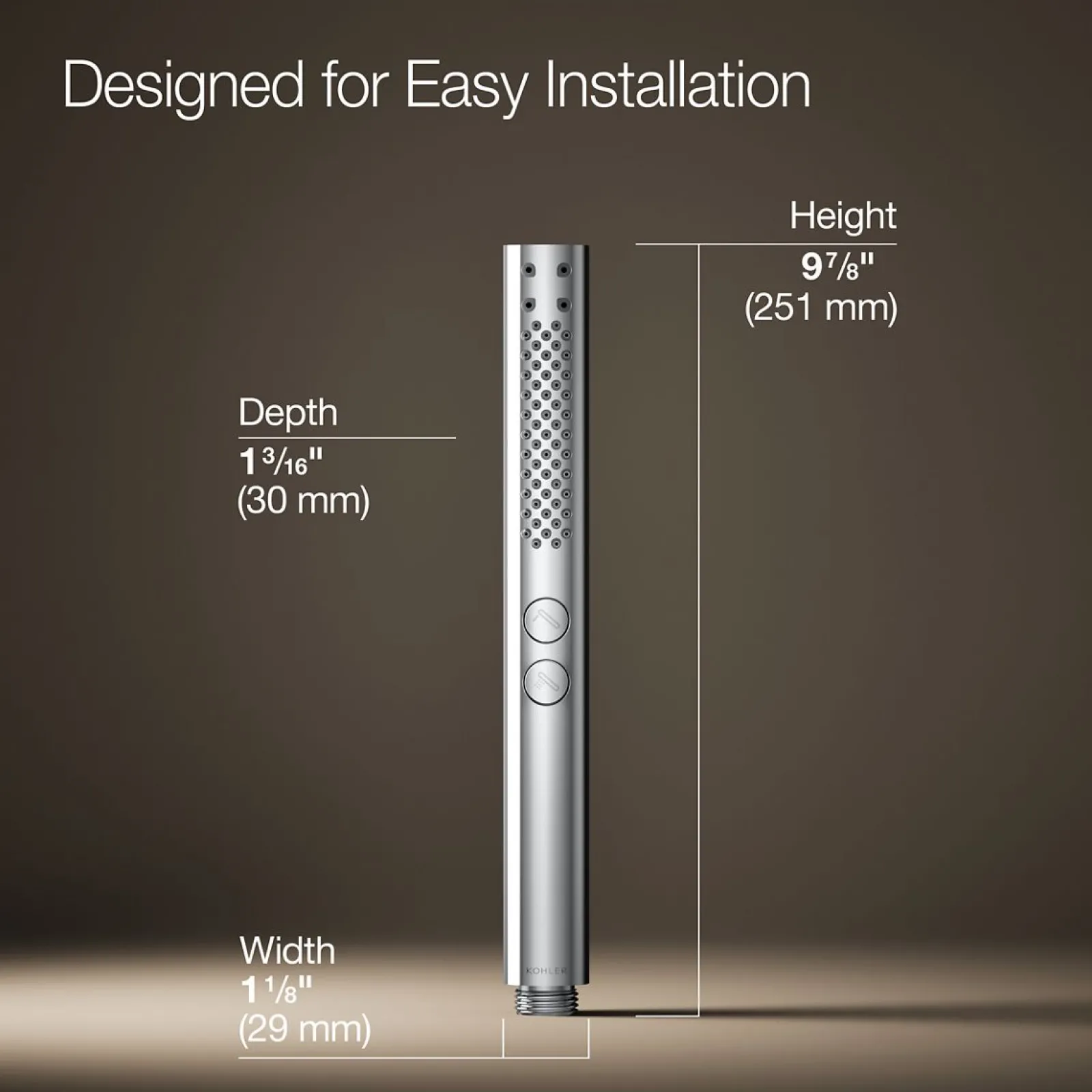 Round two-function handshower, 1.75 gpm^Kohler Online