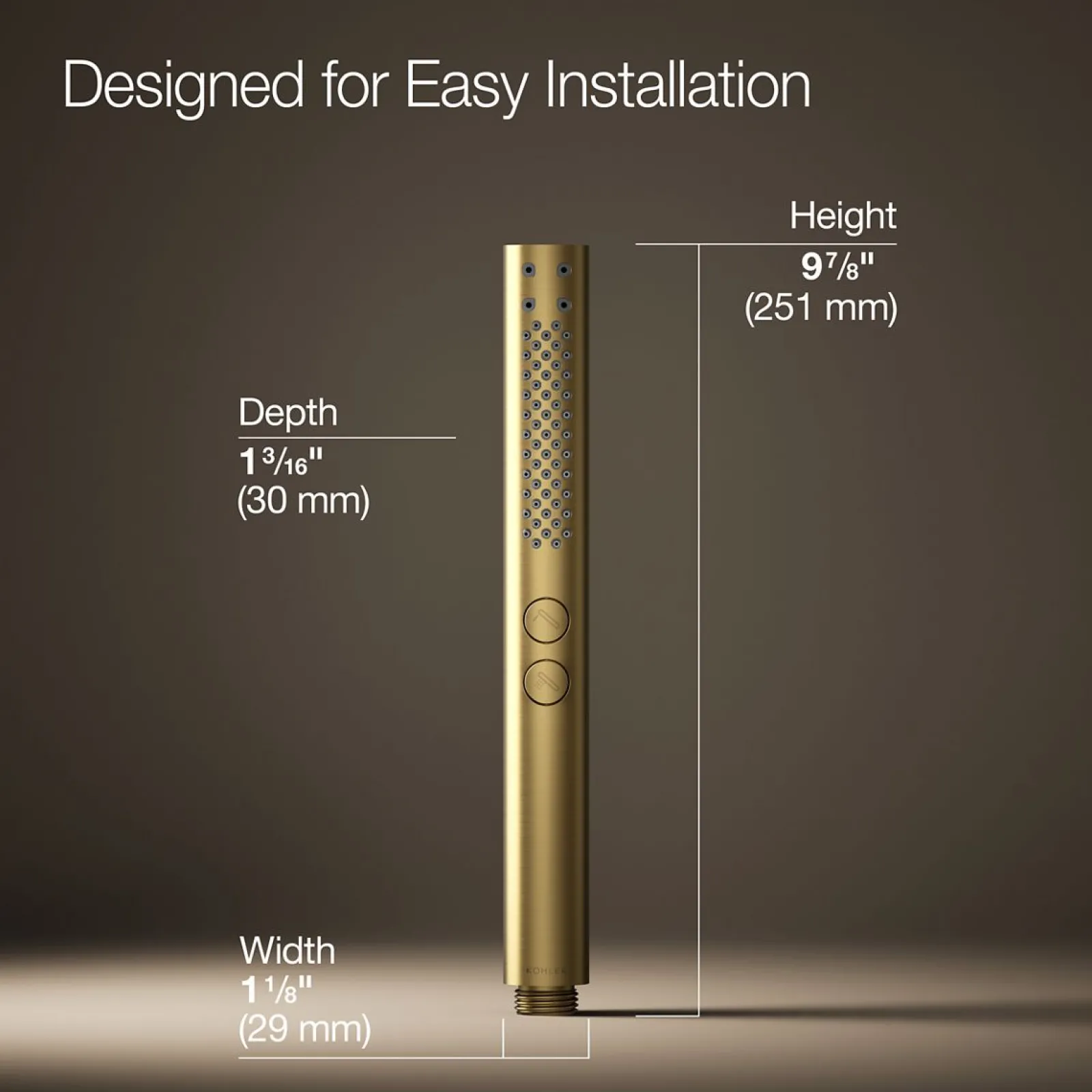 Round two-function handshower, 1.75 gpm^Kohler Online