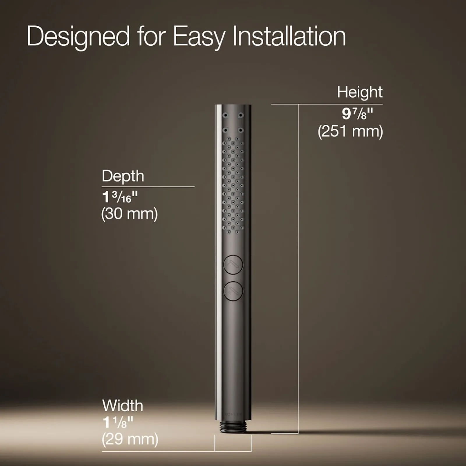 Round two-function handshower, 1.75 gpm^Kohler Online
