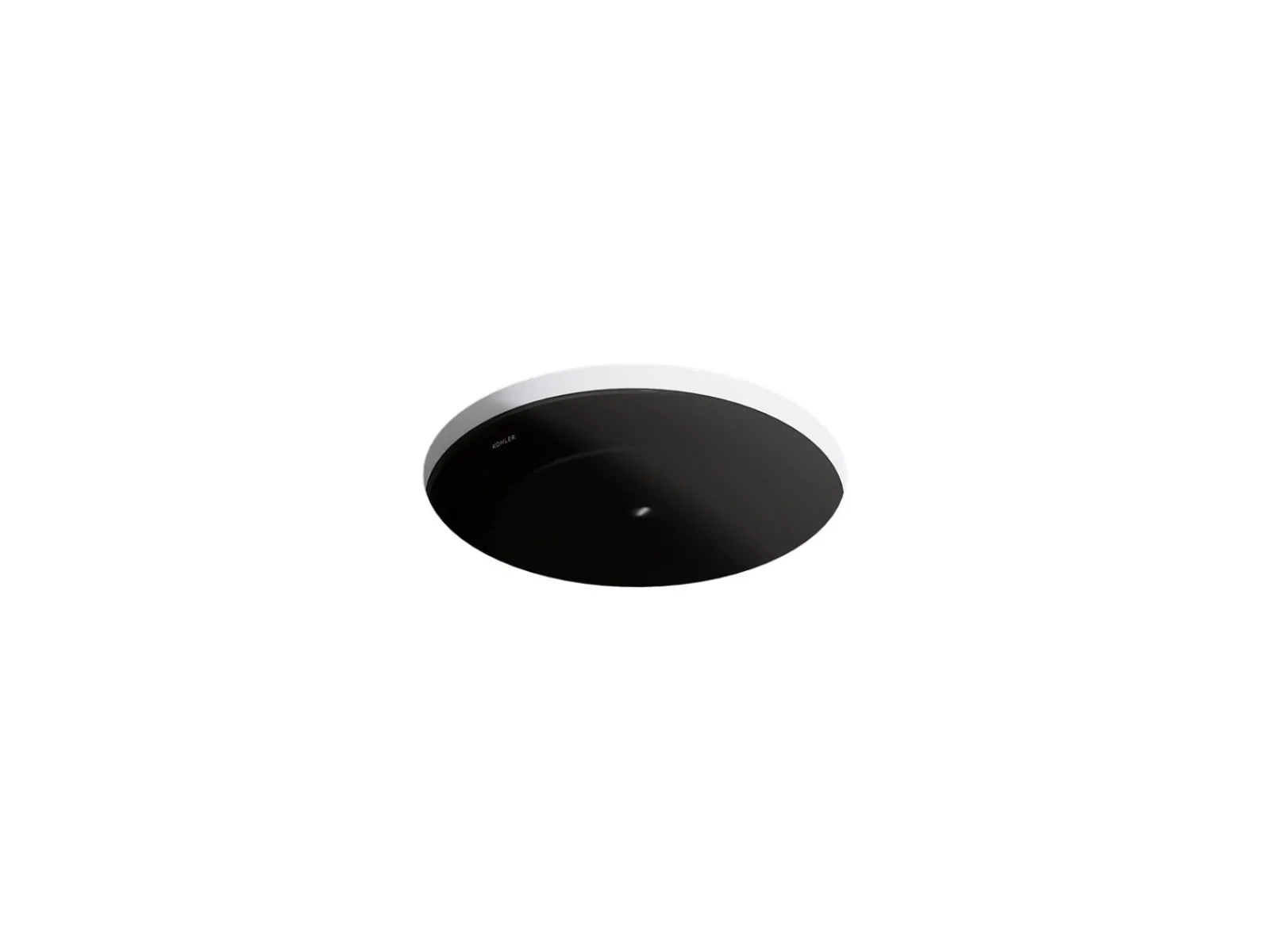 16-1/8" round undermount bathroom sink, no overflow^Kohler Clearance