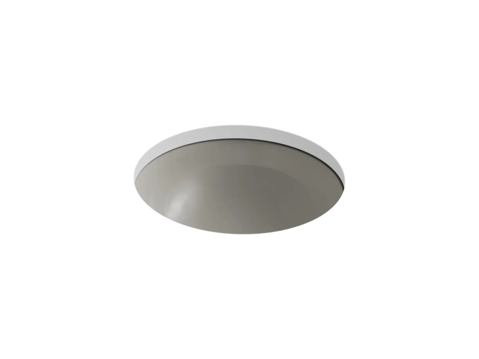 16-1/4" round undermount bathroom sink, no overflow^Kohler Discount