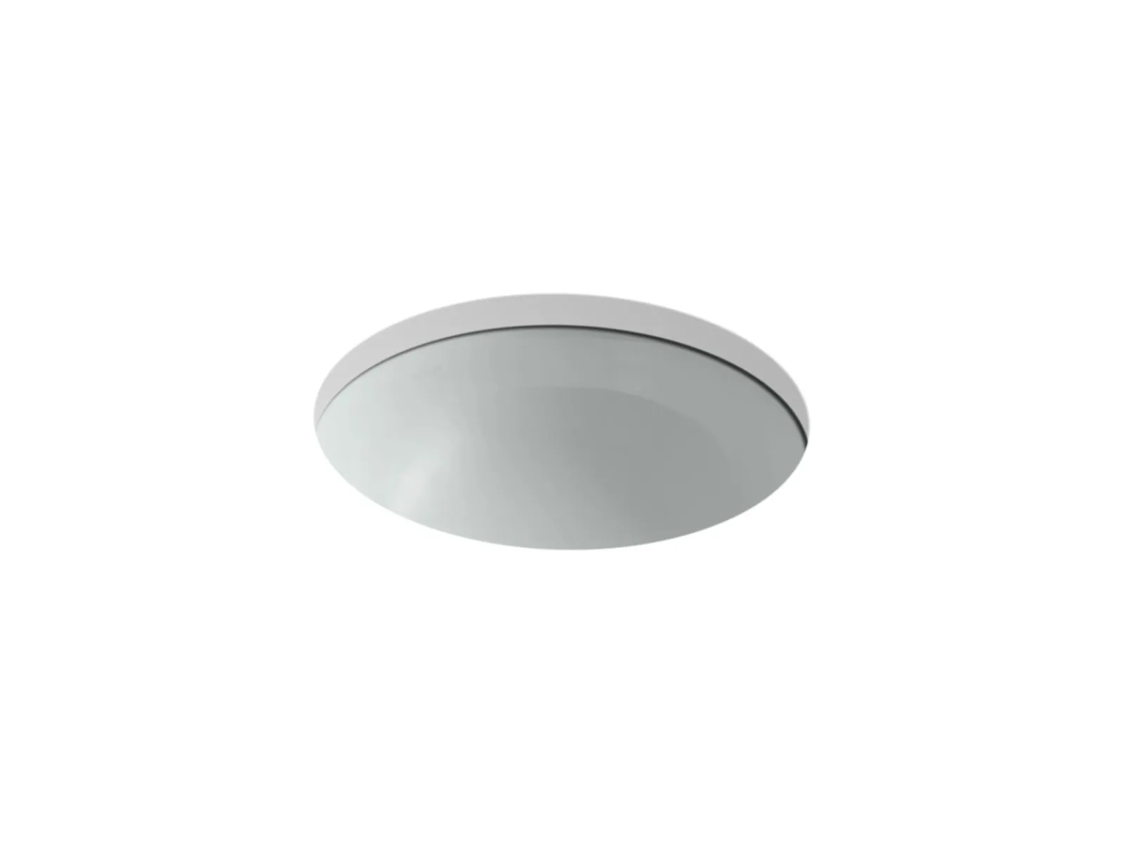 16-1/4" round undermount bathroom sink, no overflow^Kohler Discount