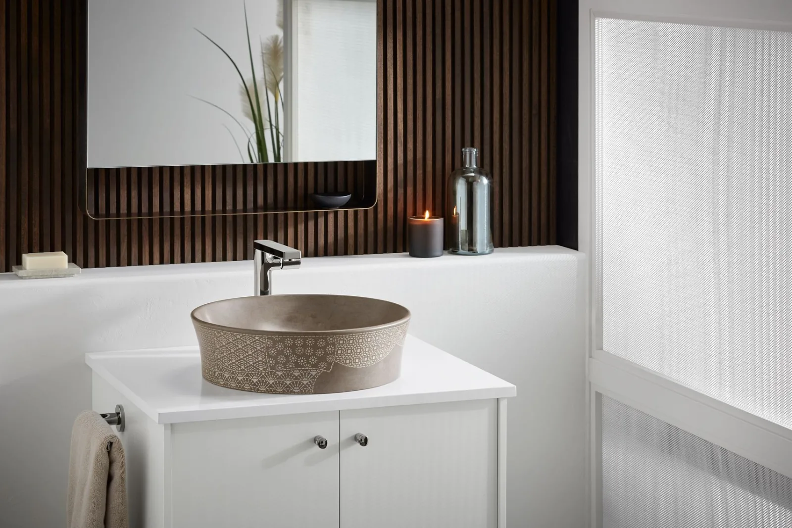 16" round vessel bathroom sink, no overflow^Kohler