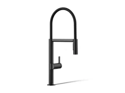 Semi-professional kitchen sink faucet with two-function sprayhead^Kohler Best