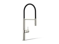 Semi-professional kitchen sink faucet with two-function sprayhead^Kohler Best